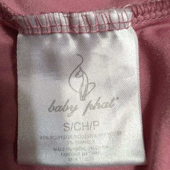 Baby Phat Pink Pajama Set Women's Size Small Glam Print Cats Sunglasses Makeup - Picture 7 of 11